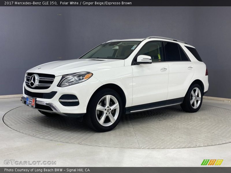 Polar White / Ginger Beige/Espresso Brown 2017 Mercedes-Benz GLE 350