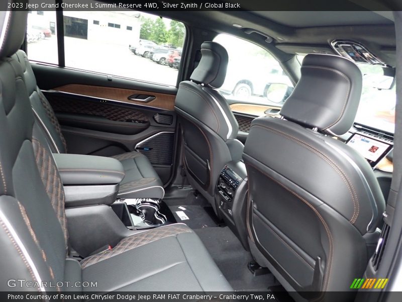 Rear Seat of 2023 Grand Cherokee L Summit Reserve 4WD