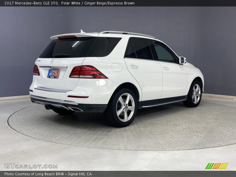Polar White / Ginger Beige/Espresso Brown 2017 Mercedes-Benz GLE 350