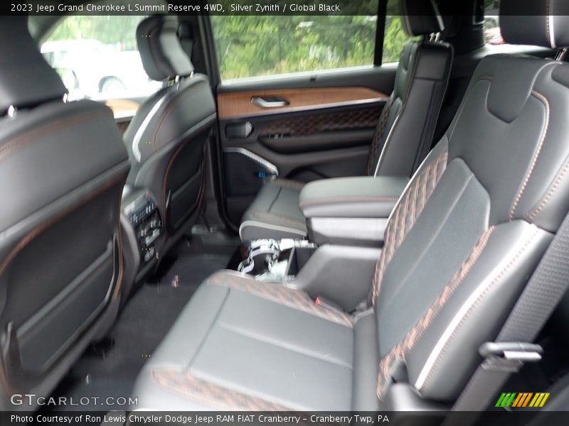 Rear Seat of 2023 Grand Cherokee L Summit Reserve 4WD