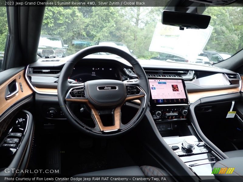 Dashboard of 2023 Grand Cherokee L Summit Reserve 4WD