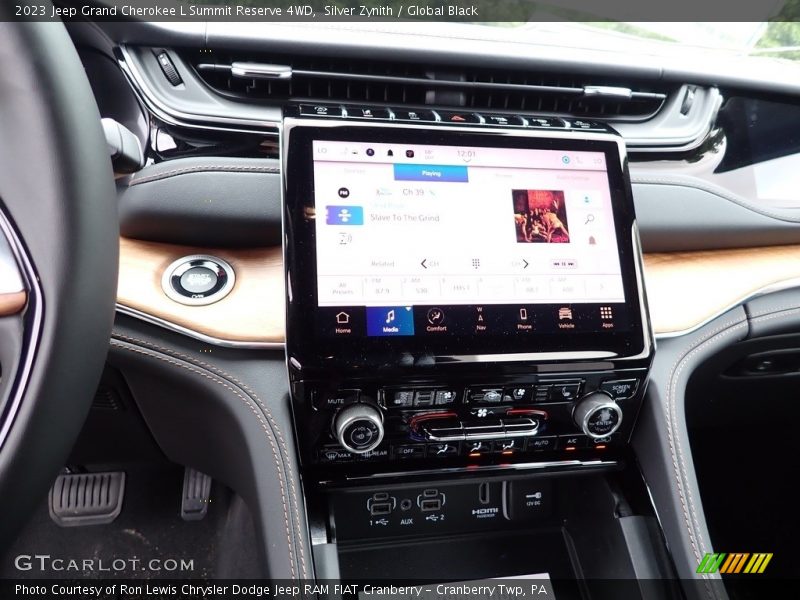 Controls of 2023 Grand Cherokee L Summit Reserve 4WD