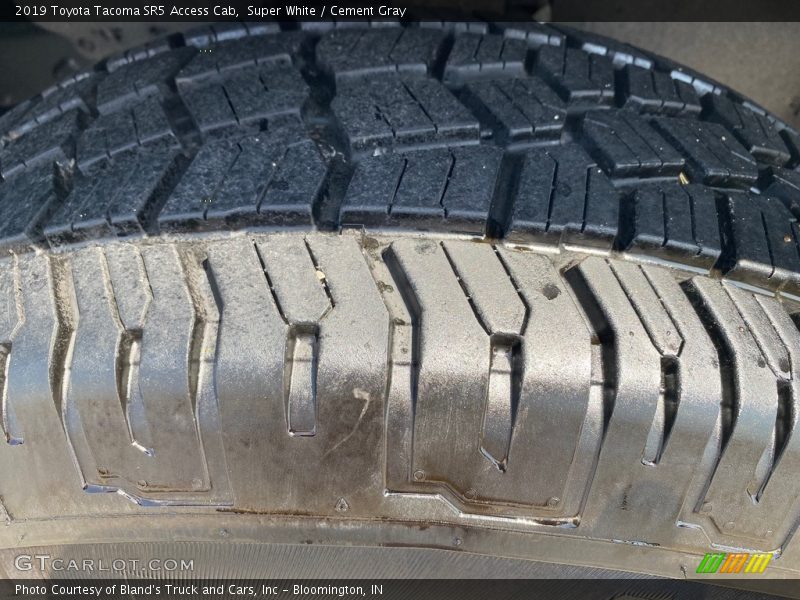 Super White / Cement Gray 2019 Toyota Tacoma SR5 Access Cab
