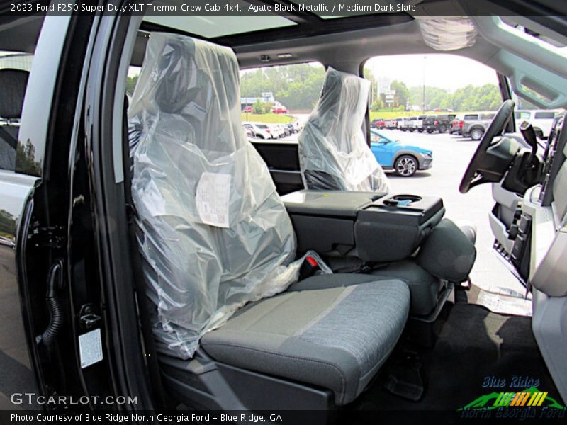 Agate Black Metallic / Medium Dark Slate 2023 Ford F250 Super Duty XLT Tremor Crew Cab 4x4