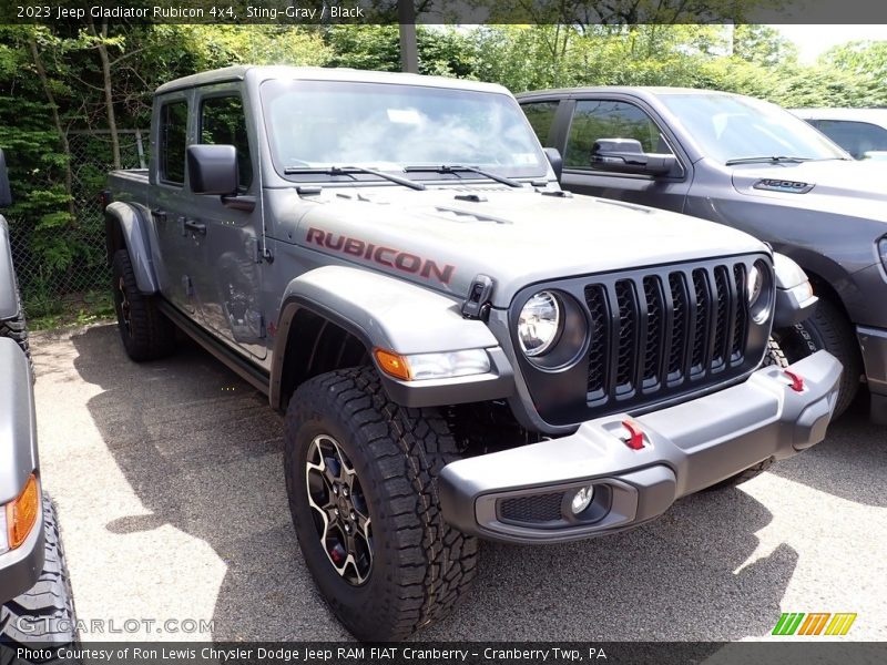 Sting-Gray / Black 2023 Jeep Gladiator Rubicon 4x4