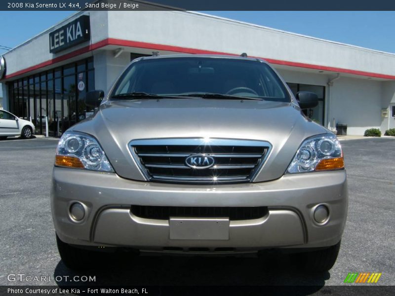Sand Beige / Beige 2008 Kia Sorento LX 4x4
