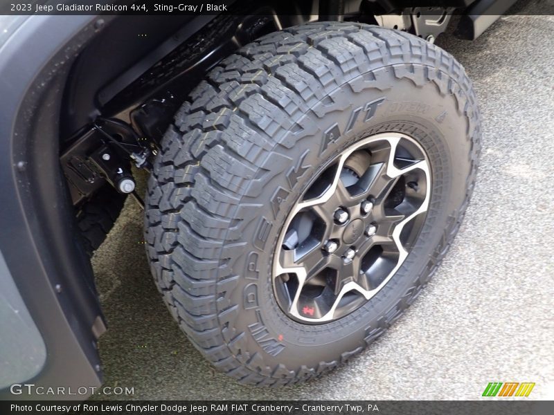 Sting-Gray / Black 2023 Jeep Gladiator Rubicon 4x4