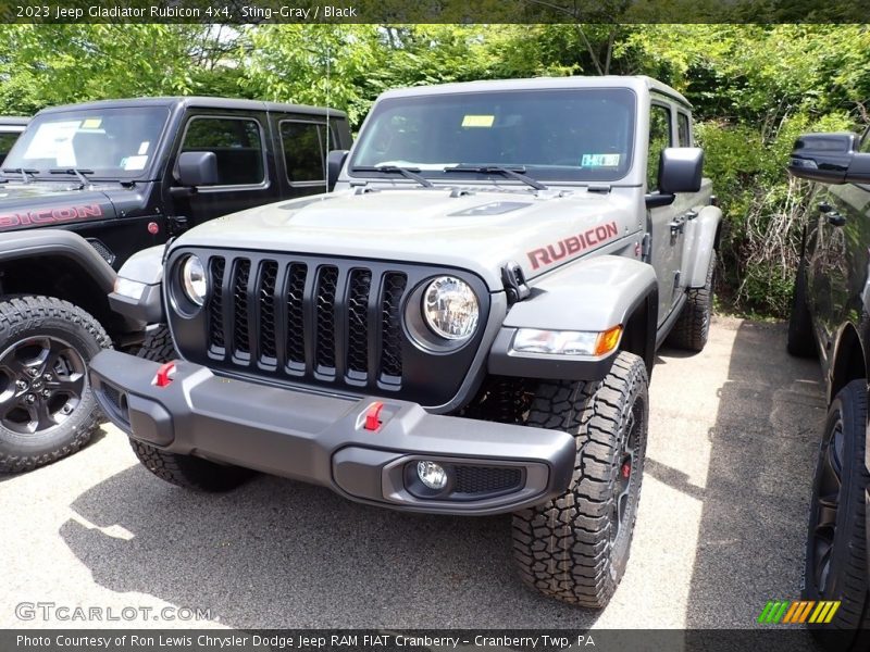 Sting-Gray / Black 2023 Jeep Gladiator Rubicon 4x4