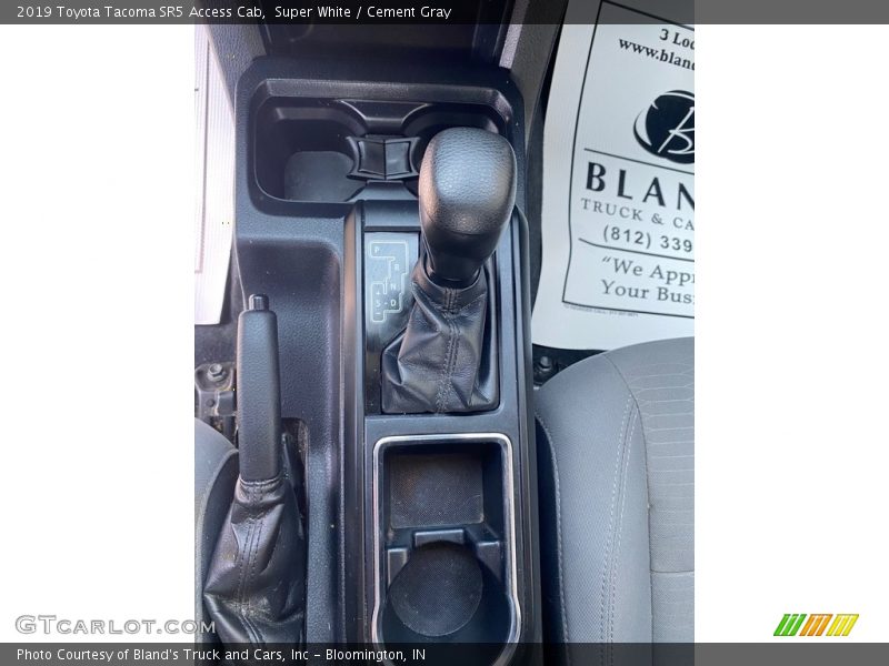 Super White / Cement Gray 2019 Toyota Tacoma SR5 Access Cab