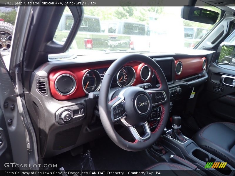 Sting-Gray / Black 2023 Jeep Gladiator Rubicon 4x4