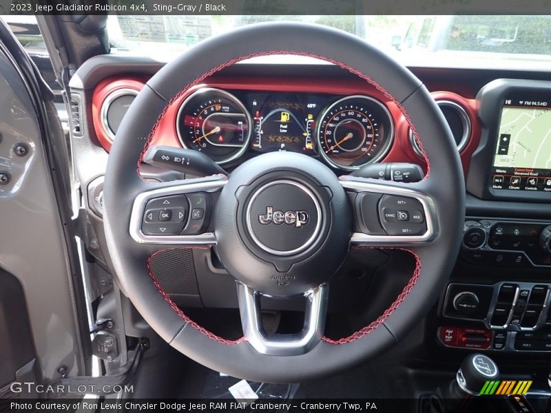 Sting-Gray / Black 2023 Jeep Gladiator Rubicon 4x4