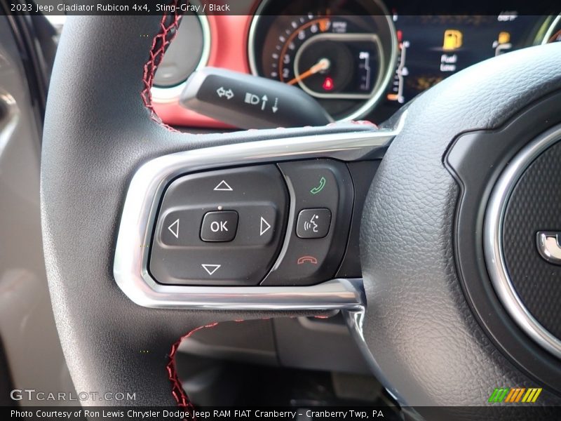 Sting-Gray / Black 2023 Jeep Gladiator Rubicon 4x4