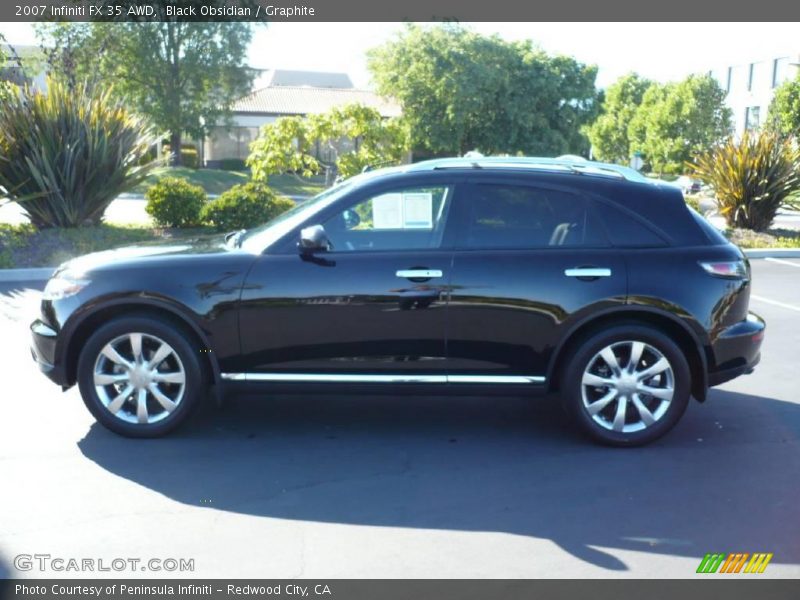 Black Obsidian / Graphite 2007 Infiniti FX 35 AWD