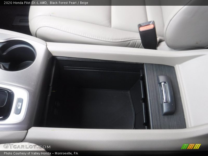 Black Forest Pearl / Beige 2020 Honda Pilot EX-L AWD