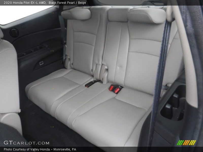 Black Forest Pearl / Beige 2020 Honda Pilot EX-L AWD