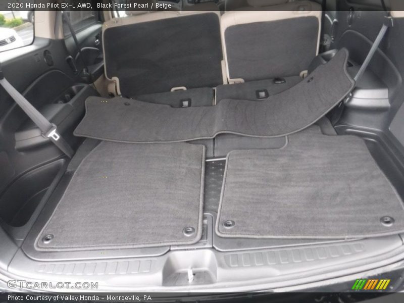 Black Forest Pearl / Beige 2020 Honda Pilot EX-L AWD