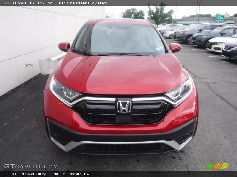 Radiant Red Metallic / Black 2020 Honda CR-V EX-L AWD
