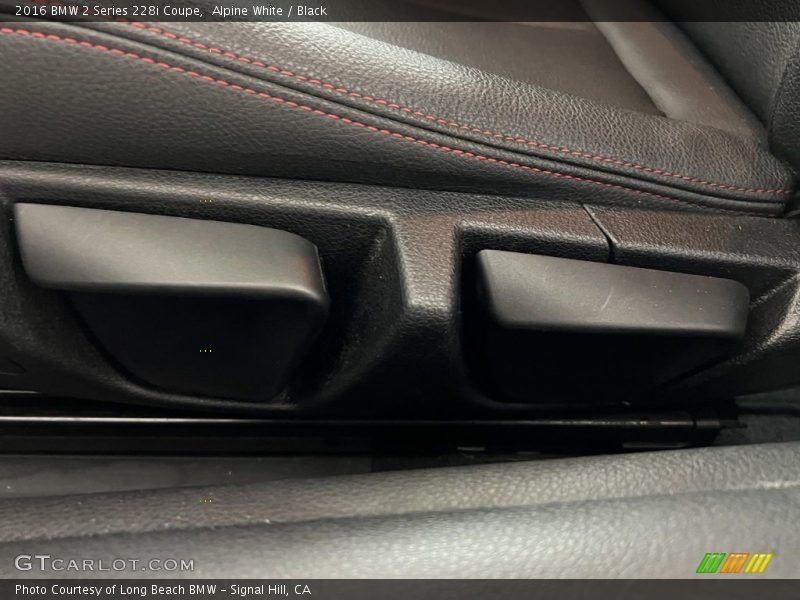 Alpine White / Black 2016 BMW 2 Series 228i Coupe