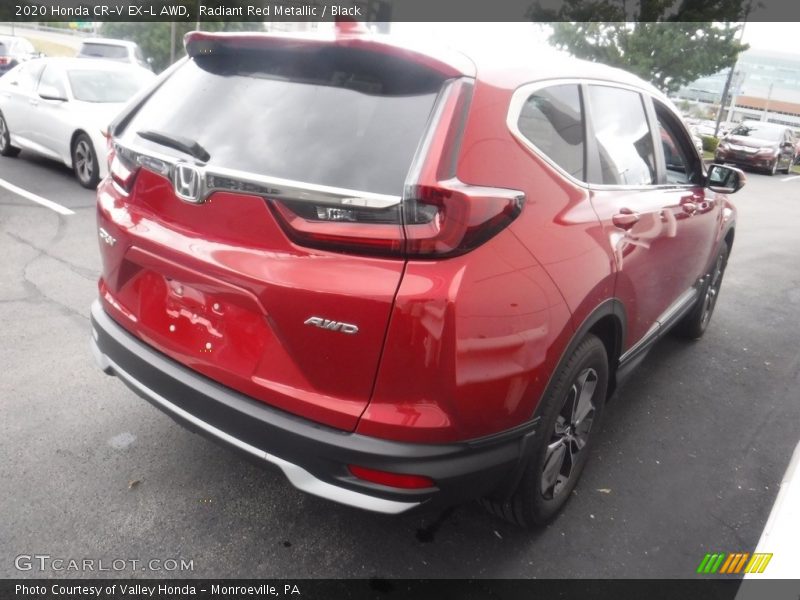 Radiant Red Metallic / Black 2020 Honda CR-V EX-L AWD