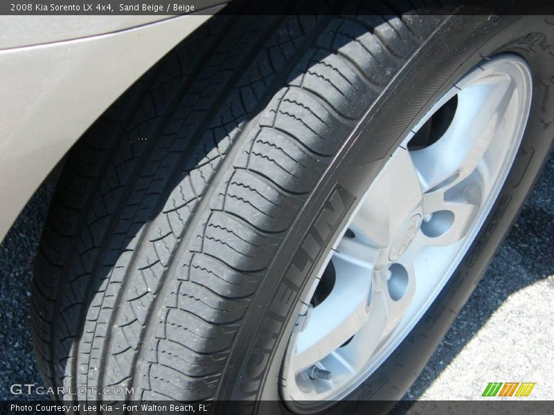 Sand Beige / Beige 2008 Kia Sorento LX 4x4