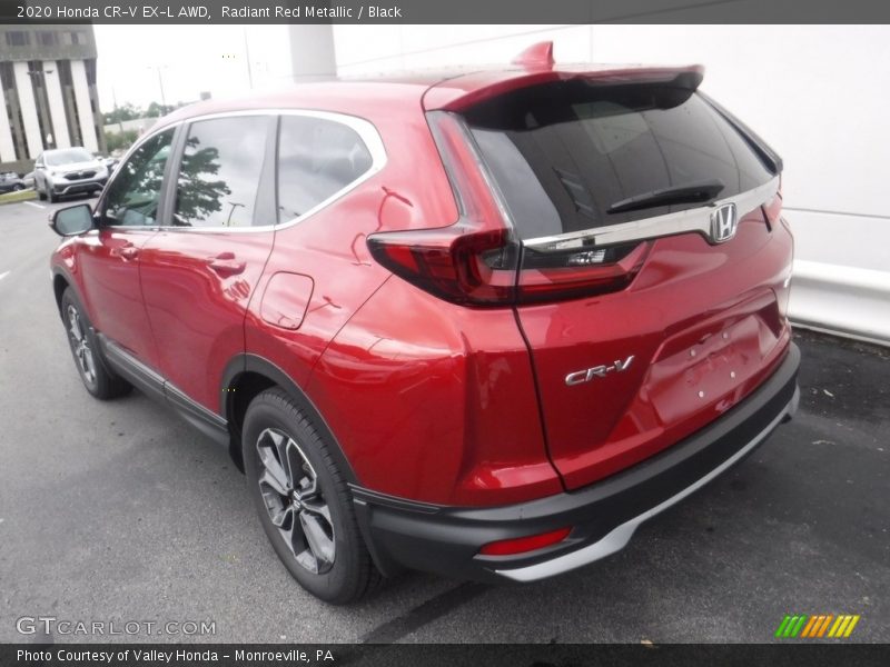 Radiant Red Metallic / Black 2020 Honda CR-V EX-L AWD