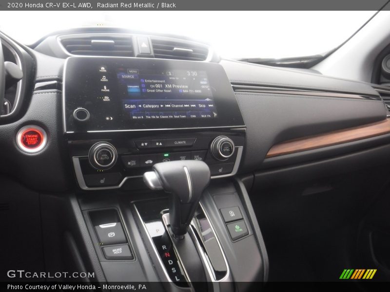 Radiant Red Metallic / Black 2020 Honda CR-V EX-L AWD