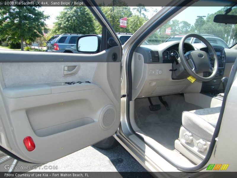 Sand Beige / Beige 2008 Kia Sorento LX 4x4