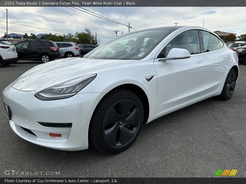  2020 Model 3 Standard Range Plus Pearl White Multi-Coat
