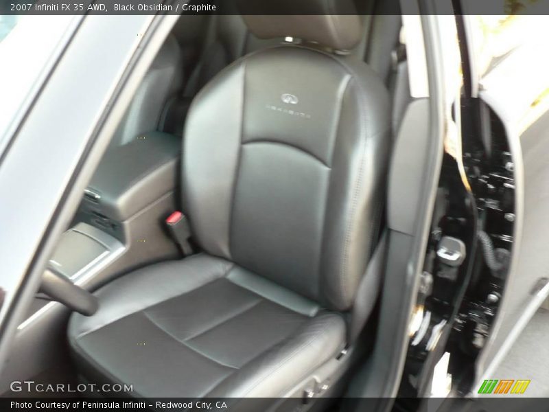 Black Obsidian / Graphite 2007 Infiniti FX 35 AWD