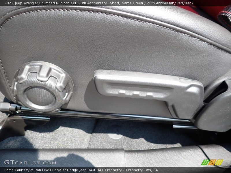 Sarge Green / 20th Anniversary Red/Black 2023 Jeep Wrangler Unlimited Rubicon 4XE 20th Anniversary Hybrid