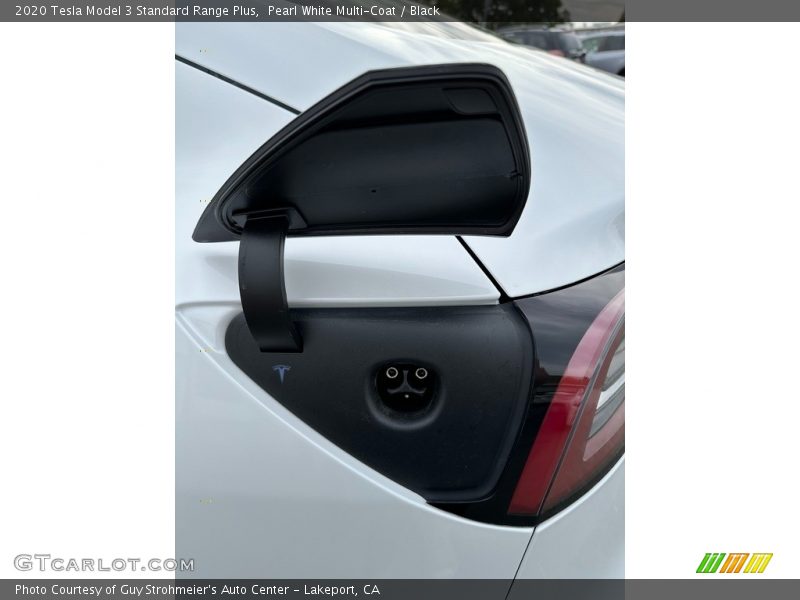 Pearl White Multi-Coat / Black 2020 Tesla Model 3 Standard Range Plus