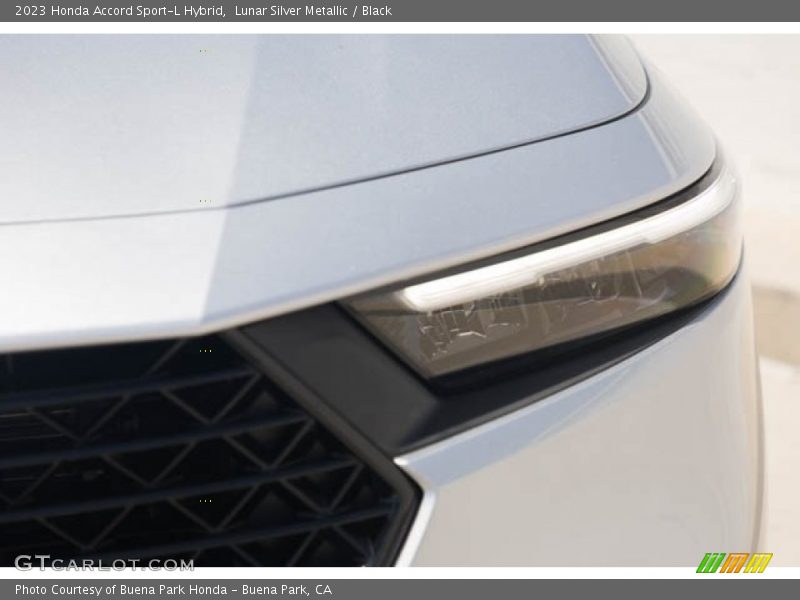 Lunar Silver Metallic / Black 2023 Honda Accord Sport-L Hybrid