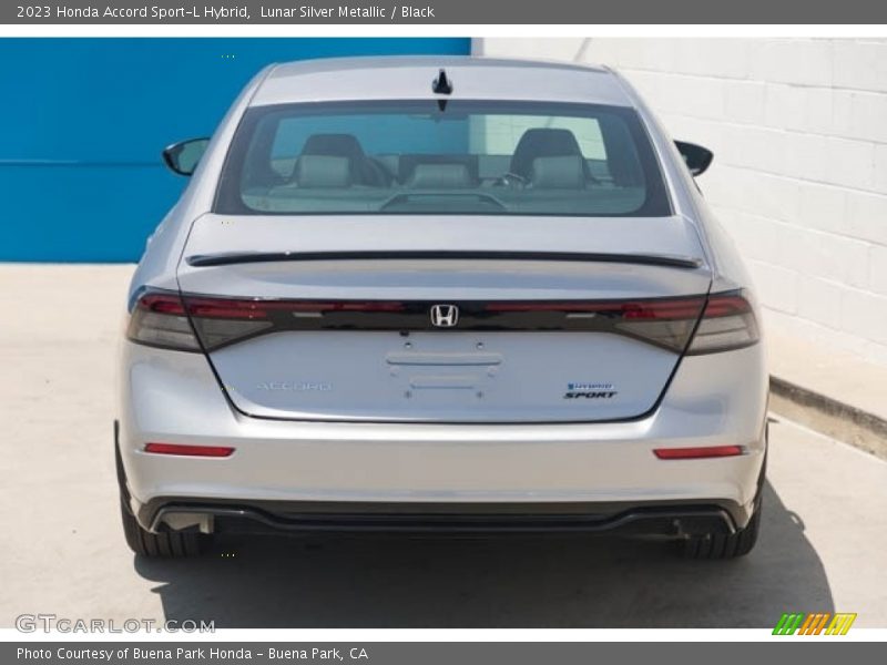 Lunar Silver Metallic / Black 2023 Honda Accord Sport-L Hybrid