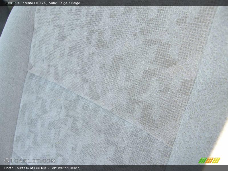Sand Beige / Beige 2008 Kia Sorento LX 4x4