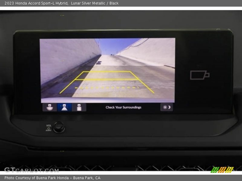 Lunar Silver Metallic / Black 2023 Honda Accord Sport-L Hybrid