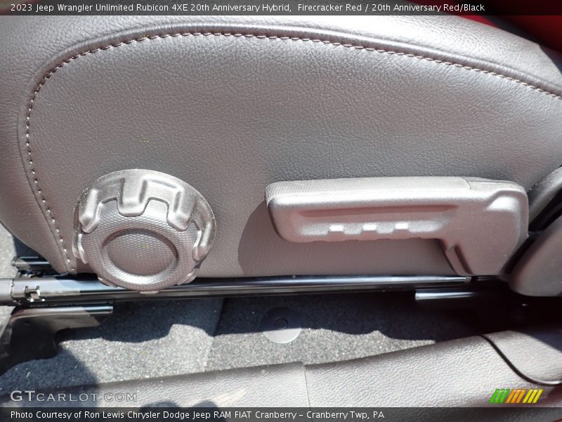 Firecracker Red / 20th Anniversary Red/Black 2023 Jeep Wrangler Unlimited Rubicon 4XE 20th Anniversary Hybrid