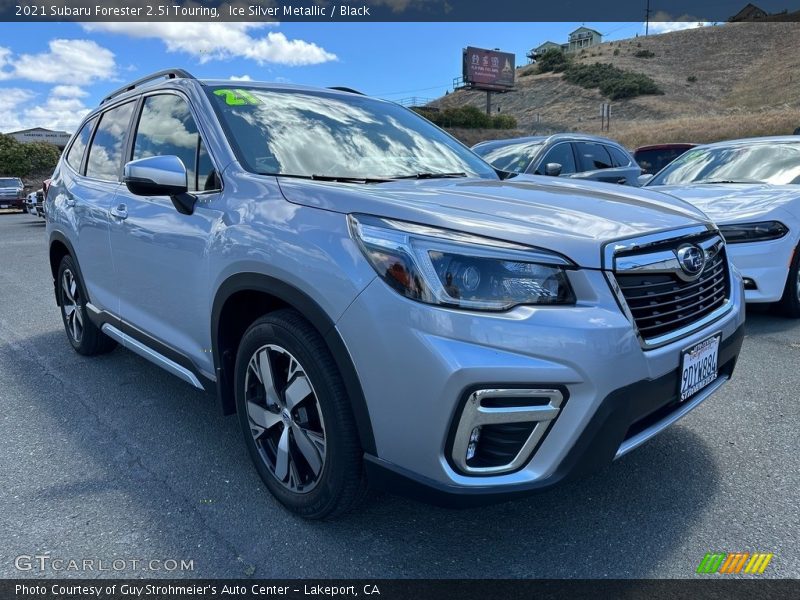 Ice Silver Metallic / Black 2021 Subaru Forester 2.5i Touring