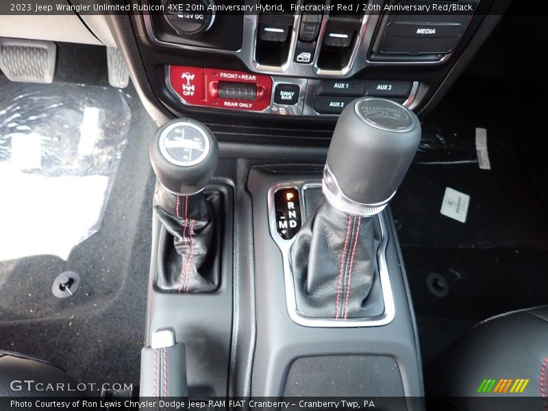  2023 Wrangler Unlimited Rubicon 4XE 20th Anniversary Hybrid 8 Speed Automatic Shifter