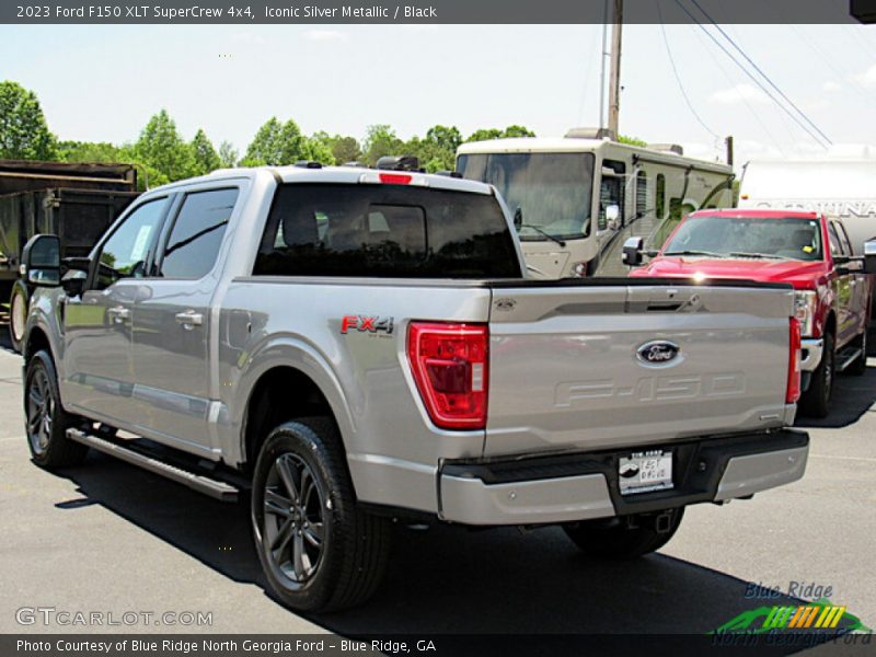 Iconic Silver Metallic / Black 2023 Ford F150 XLT SuperCrew 4x4