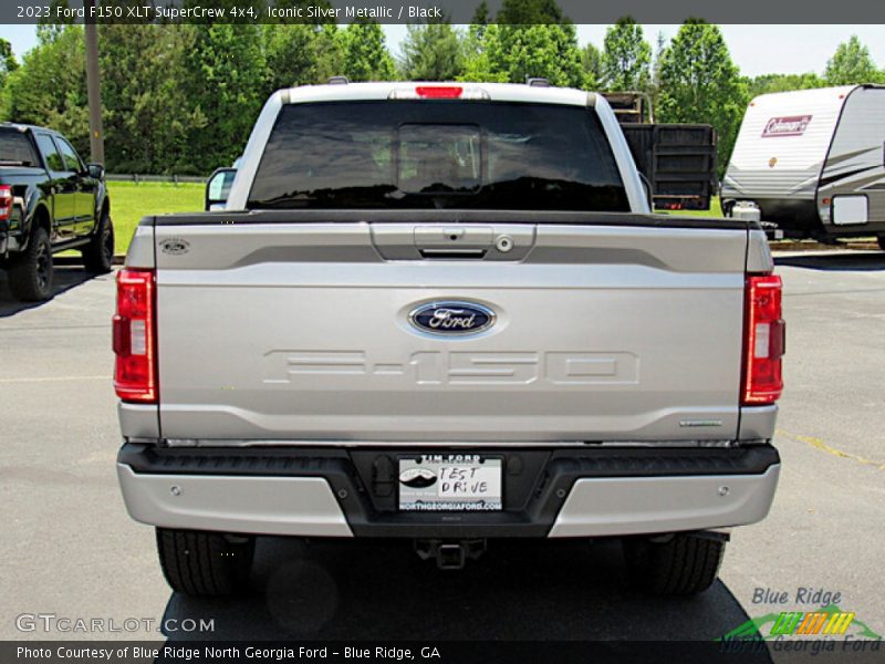 Iconic Silver Metallic / Black 2023 Ford F150 XLT SuperCrew 4x4