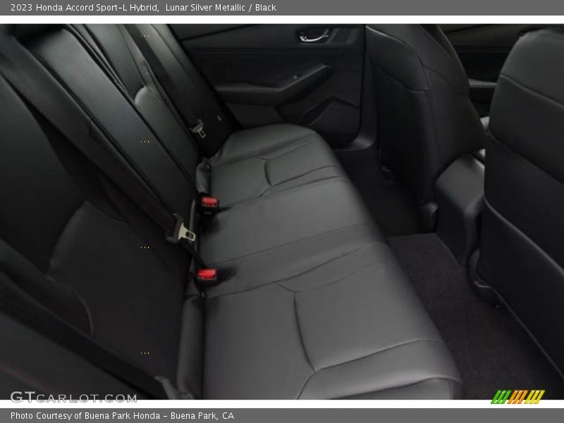 Rear Seat of 2023 Accord Sport-L Hybrid