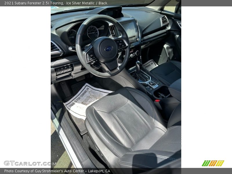 Ice Silver Metallic / Black 2021 Subaru Forester 2.5i Touring