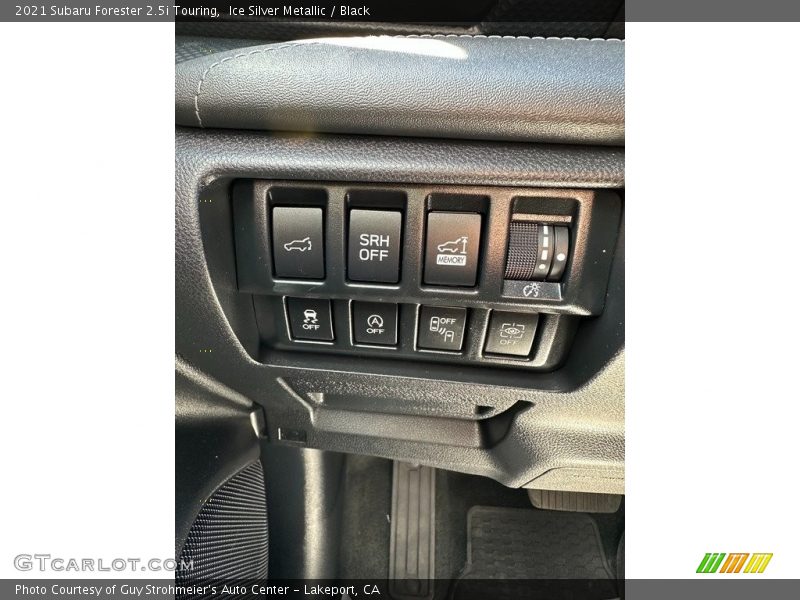 Controls of 2021 Forester 2.5i Touring
