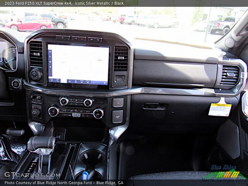 Iconic Silver Metallic / Black 2023 Ford F150 XLT SuperCrew 4x4