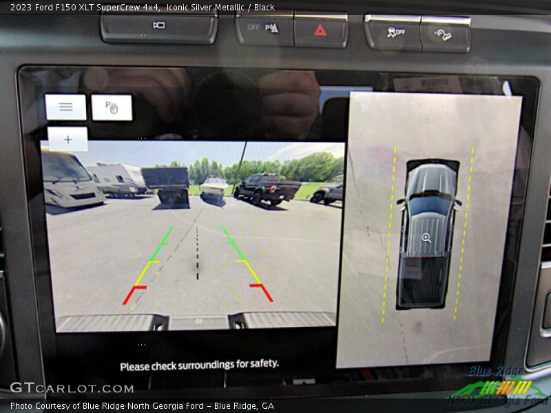 Iconic Silver Metallic / Black 2023 Ford F150 XLT SuperCrew 4x4