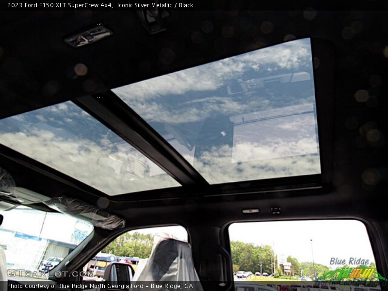 Iconic Silver Metallic / Black 2023 Ford F150 XLT SuperCrew 4x4