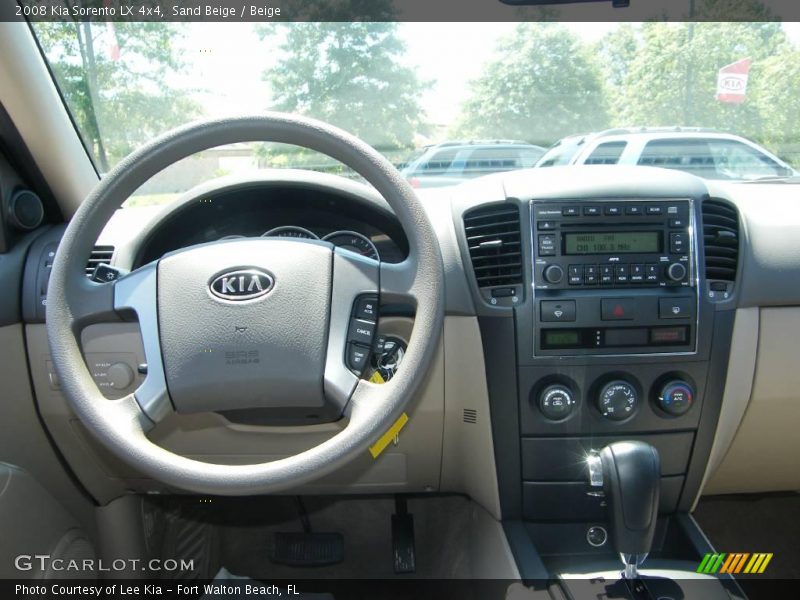 Sand Beige / Beige 2008 Kia Sorento LX 4x4