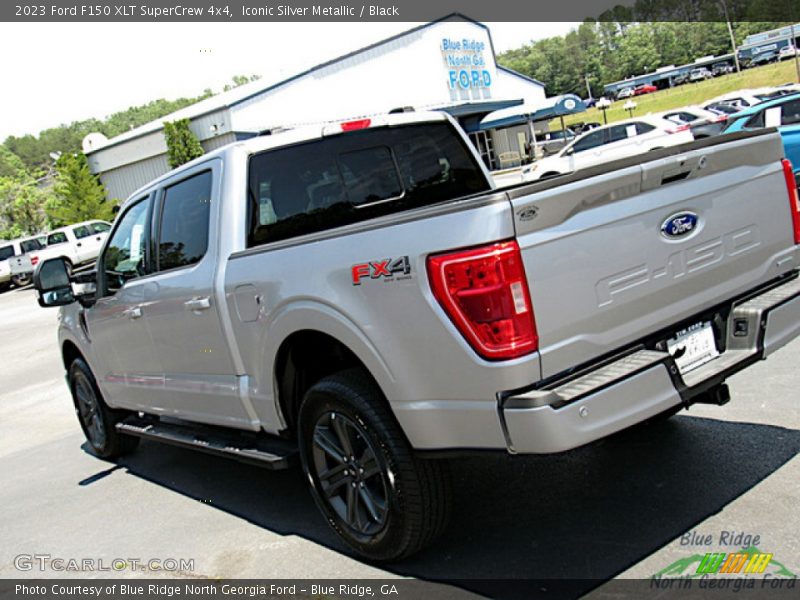 Iconic Silver Metallic / Black 2023 Ford F150 XLT SuperCrew 4x4