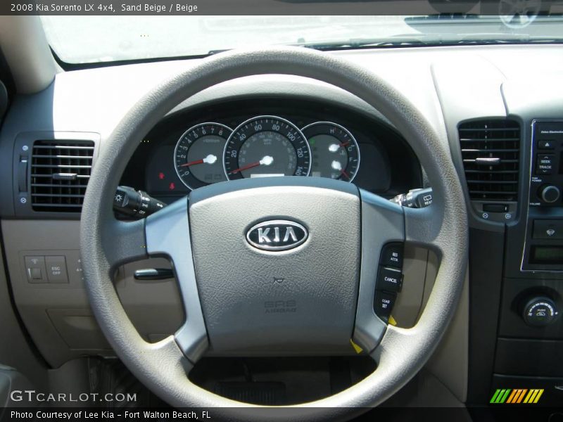 Sand Beige / Beige 2008 Kia Sorento LX 4x4