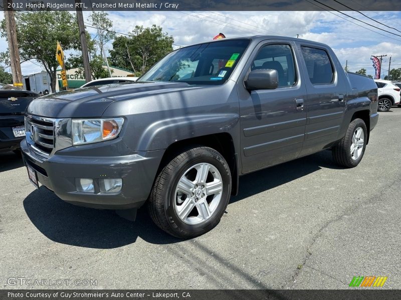Polished Metal Metallic / Gray 2012 Honda Ridgeline RTL